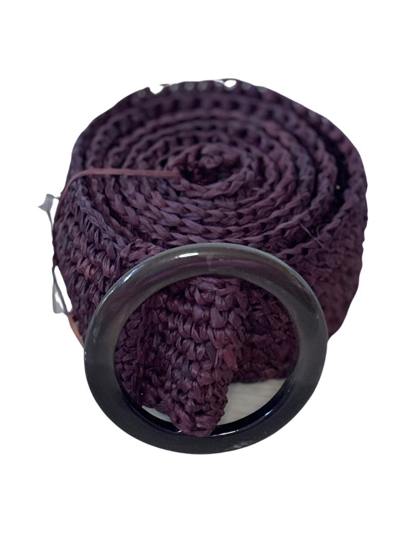 Raffia Belt