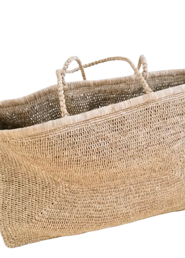 Clipa (XXL) Raffia Beach Tote Bag