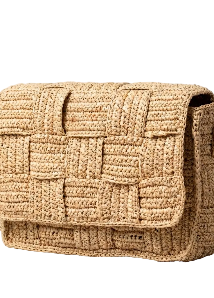 Cracky Raffia Bag