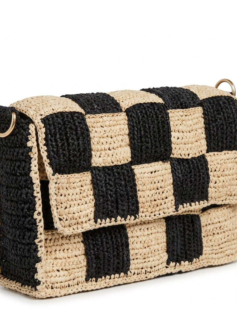 Cracky Raffia Bag