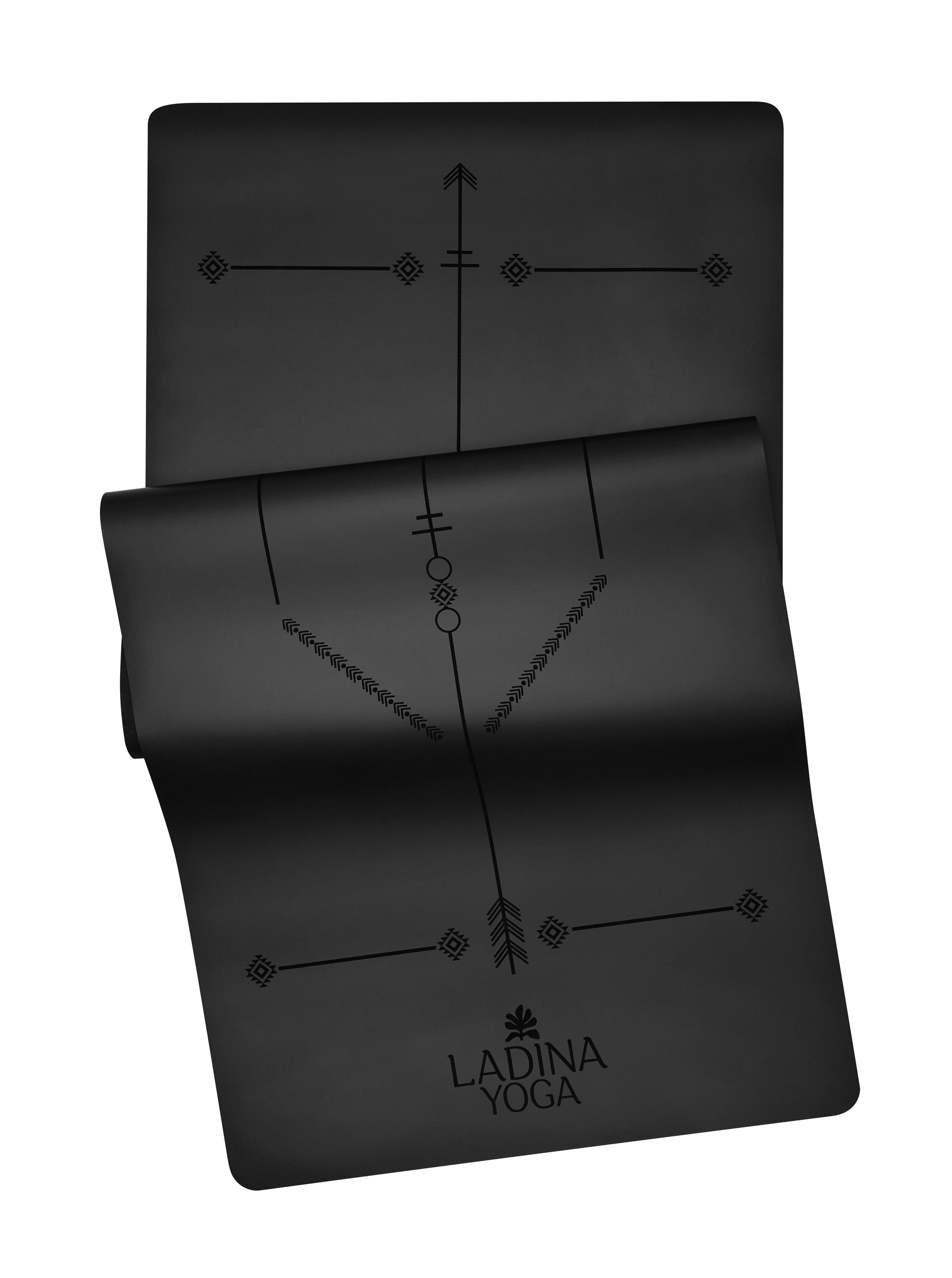 Warrior Black - Sustainable Yoga Mat – Zanatany Concepts